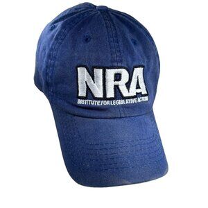 NRA Hat Cap Institute for Legislative Action Embroidered Blue Patch America